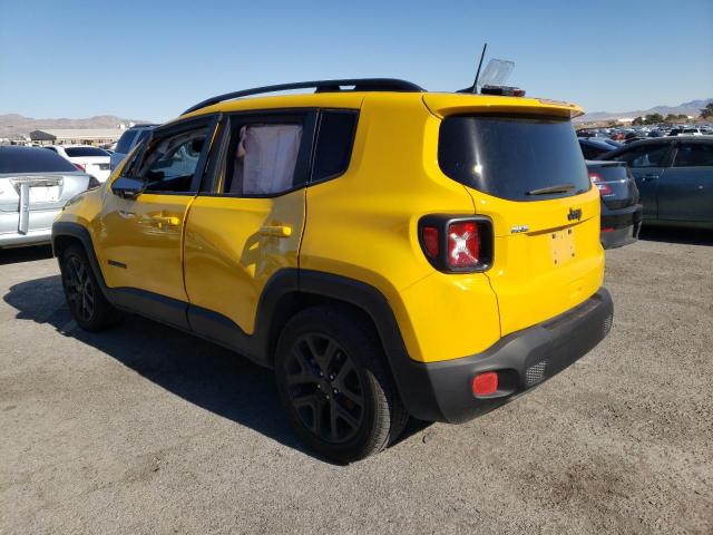 ZACCJABBXJPH35997 - 2018 JEEP RENEGADE LATITUDE YELLOW photo 2