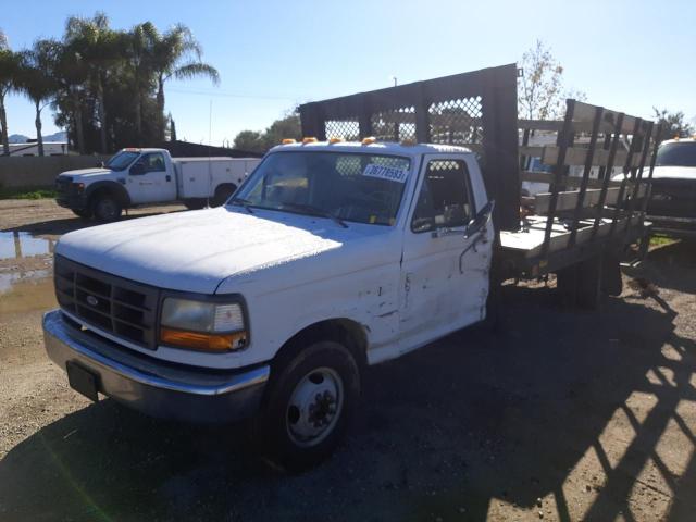 2FDKF37H5PCA94170 - 1993 FORD F350 WHITE photo 1