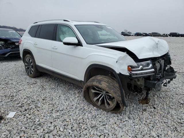 1V2NR2CA5KC586383 - 2019 VOLKSWAGEN ATLAS SEL PREMIUM WHITE photo 4