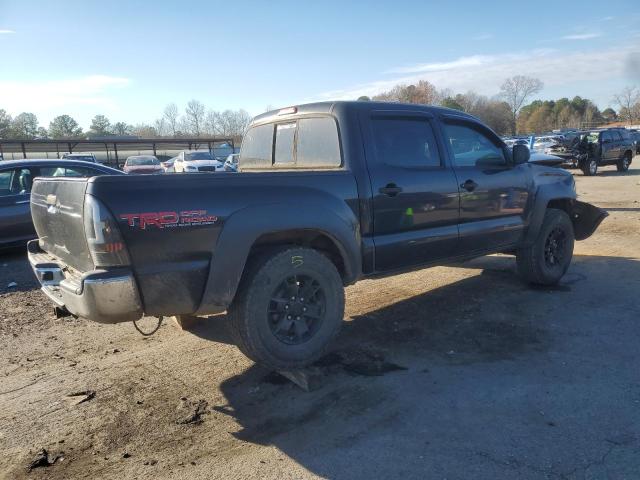 5TELU42N88Z533128 - 2008 TOYOTA TACOMA DOUBLE CAB BLACK photo 3