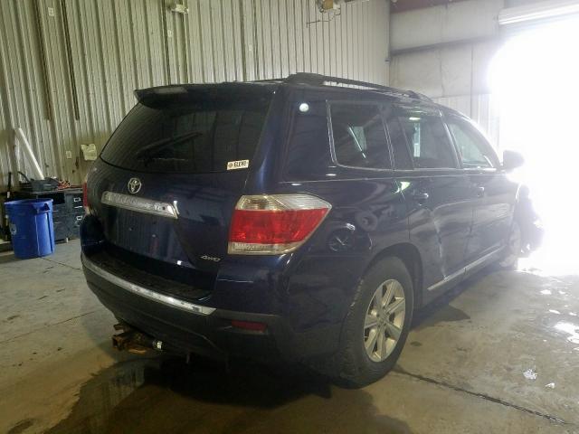 5TDBK3EH8BS066444 - 2011 TOYOTA HIGHLANDER BASE  фото 4
