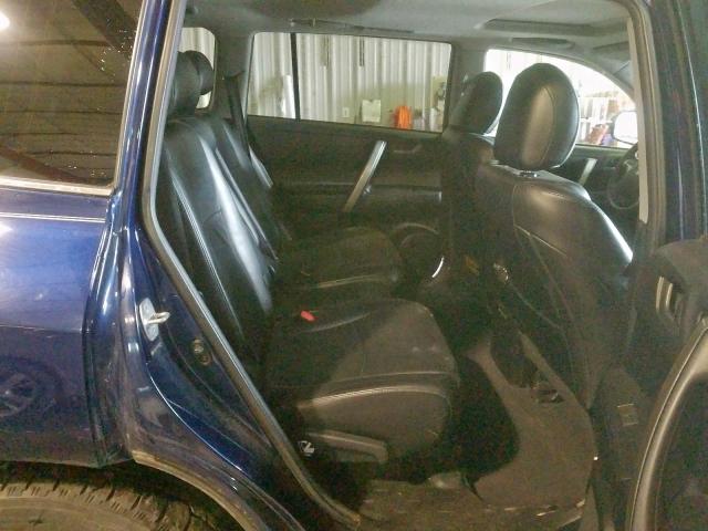 5TDBK3EH8BS066444 - 2011 TOYOTA HIGHLANDER BASE  фото 6