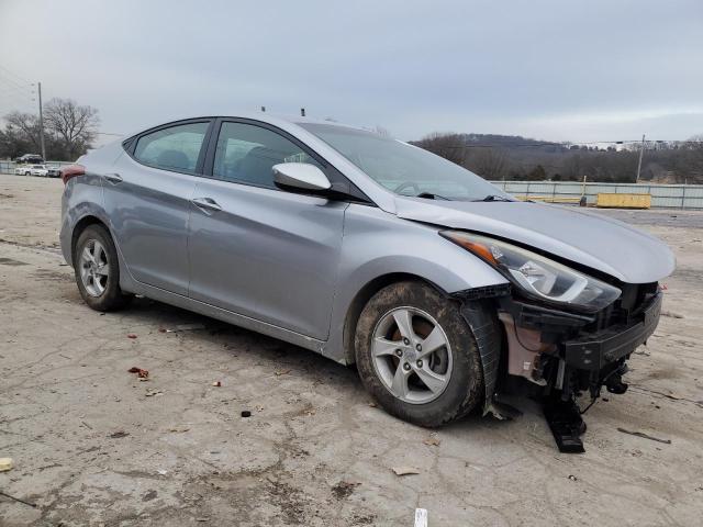 5NPDH4AE2FH581296 - 2015 HYUNDAI ELANTRA SE SILVER photo 4