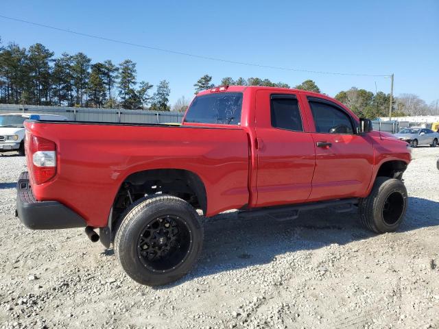 5TFUM5F13FX063919 - 2015 TOYOTA TUNDRA DOUBLE CAB SR/SR5 RED photo 3