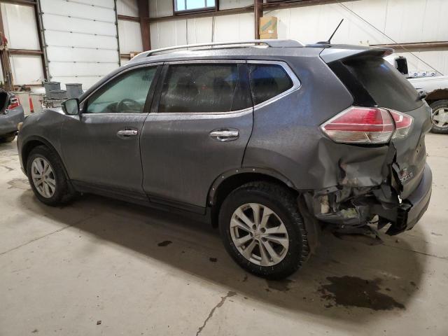 5N1AT2MVXEC841550 - 2014 NISSAN ROGUE S GRAY photo 2