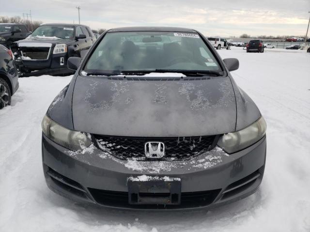 2HGFG11609H539078 - 2009 HONDA CIVIC LX GRAY photo 5