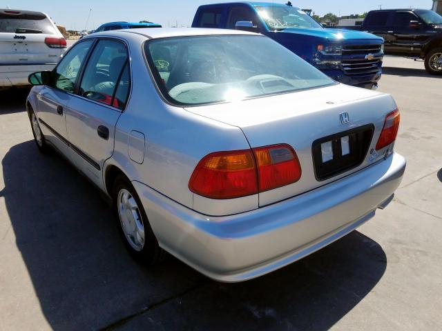 1HGEN1643YL000321 - 2000 HONDA CIVIC GX  photo 3