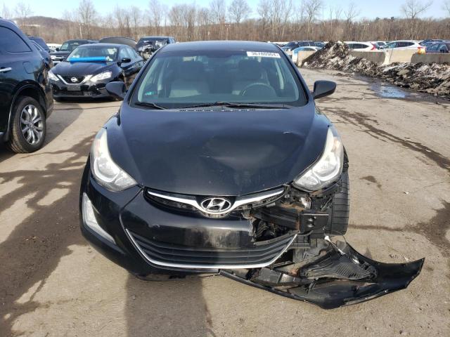 5NPDH4AE0EH500603 - 2014 HYUNDAI ELANTRA SE BLACK photo 5