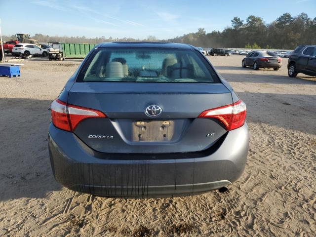 5YFBURHEXGP541610 - 2016 TOYOTA COROLLA L GRAY photo 6