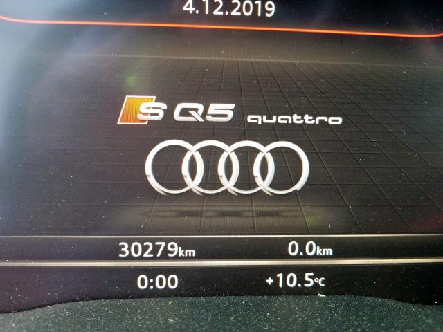 WA1C4AFY7J2094415 - 2018 AUDI SQ5 PRESTIGE  photo 8