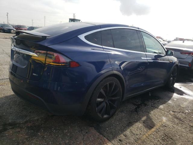 5YJXCBE24GF027824 - 2016 TESLA MODEL X BLUE photo 3