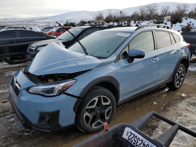 JF2GTANC0L8264437 - 2020 SUBARU CROSSTREK LIMITED BLUE photo 1