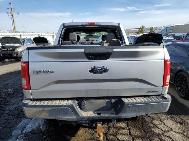 1FTEW1EF5GKE97181 - 2016 FORD F150 SUPERCREW SILVER photo 6