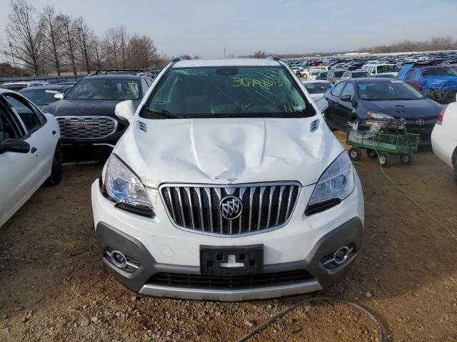 KL4CJGSB4GB633739 - 2016 BUICK ENCORE WHITE photo 5