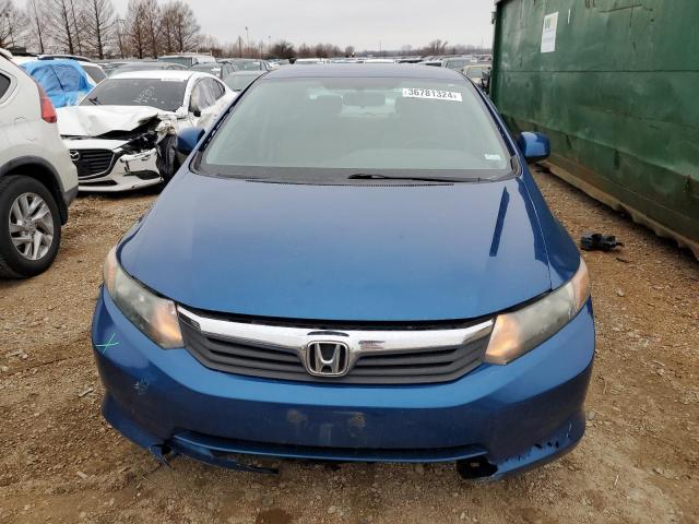 19XFB2F50CE075053 - 2012 HONDA CIVIC LX BLUE photo 5