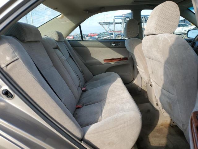 4T1BE32K92U575280 - 2002 TOYOTA CAMRY LE თაფლისფერი ფოტო 10