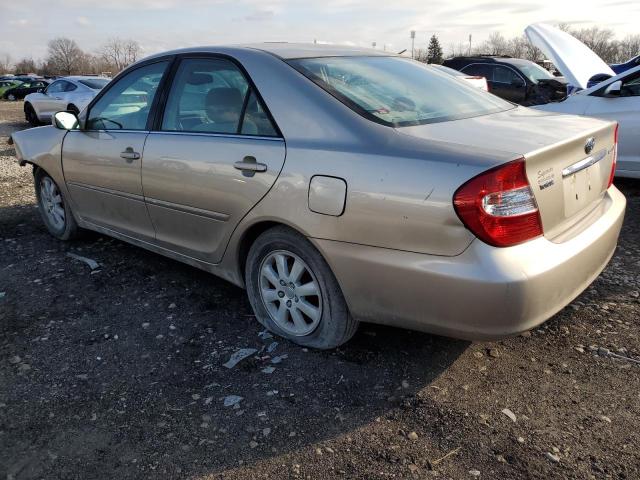 4T1BE32K92U575280 - 2002 TOYOTA CAMRY LE თაფლისფერი ფოტო 2