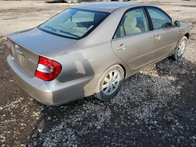 4T1BE32K92U575280 - 2002 TOYOTA CAMRY LE თაფლისფერი ფოტო 3