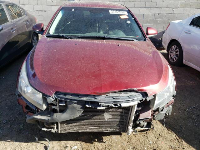 1G1PG5SB7F7267246 - 2015 CHEVROLET CRUZE LTZ RED photo 5