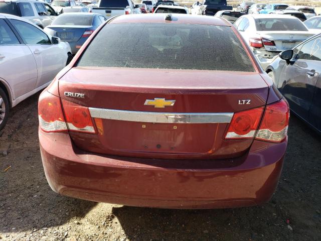 1G1PG5SB7F7267246 - 2015 CHEVROLET CRUZE LTZ RED photo 6