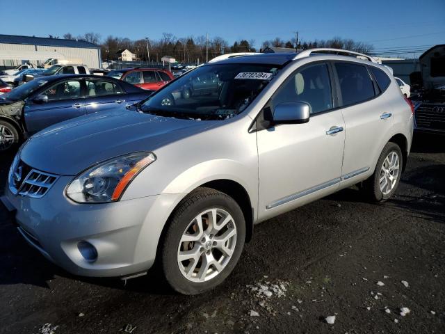 JN8AS5MV6BW683537 - 2011 NISSAN ROGUE S SILVER photo 1