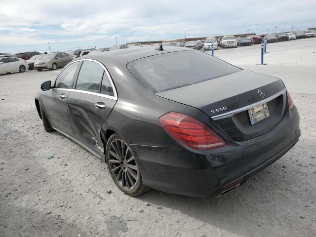 WDDUG8CB9FA131753 - 2015 MERCEDES-BENZ S 550 BLACK photo 2