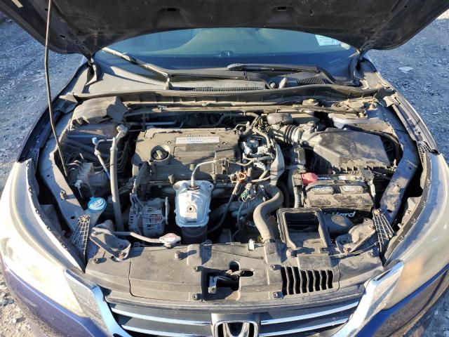 1HGCR2F8XDA016610 - 2013 HONDA ACCORD EXL BLUE photo 11