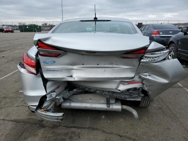 3FA6P0G72KR214537 - 2019 FORD FUSION S SILVER photo 6