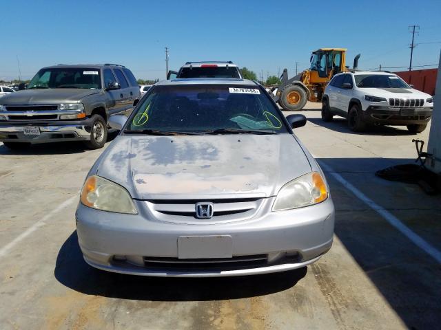 1HGEM22962L063611 - 2002 HONDA CIVIC EX  photo 9