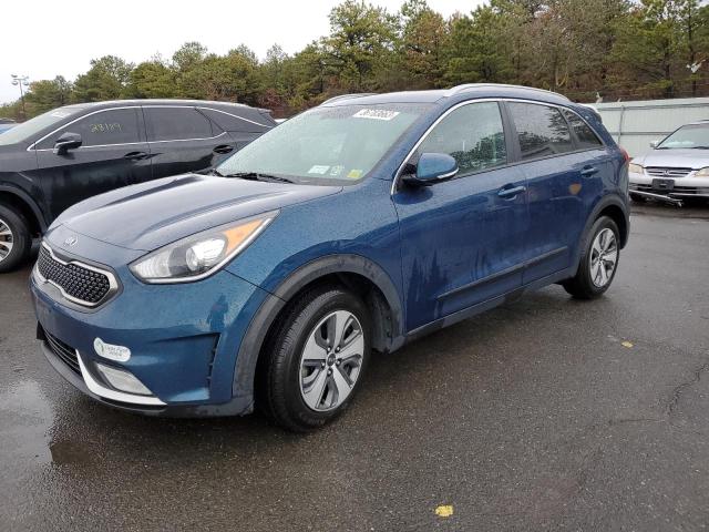 KNDCC3LC1H5096165 - 2017 KIA NIRO EX BLUE photo 1