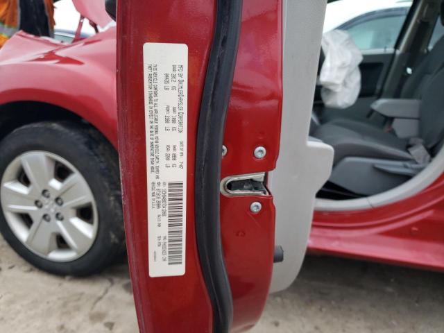 1B3HB48B37D412086 - 2007 DODGE CALIBER SXT MAROON photo 12