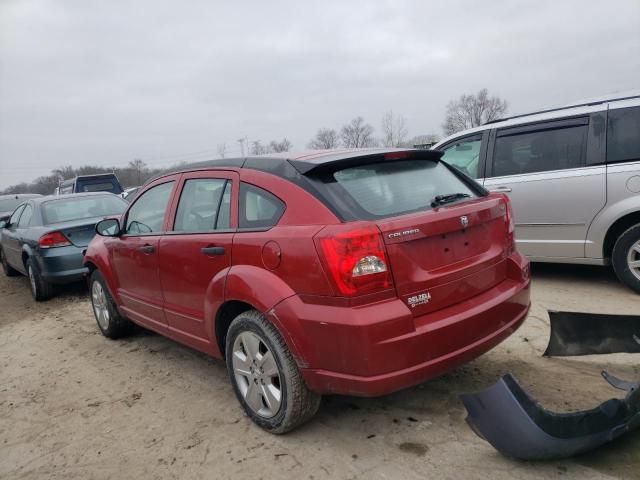 1B3HB48B37D412086 - 2007 DODGE CALIBER SXT MAROON photo 2