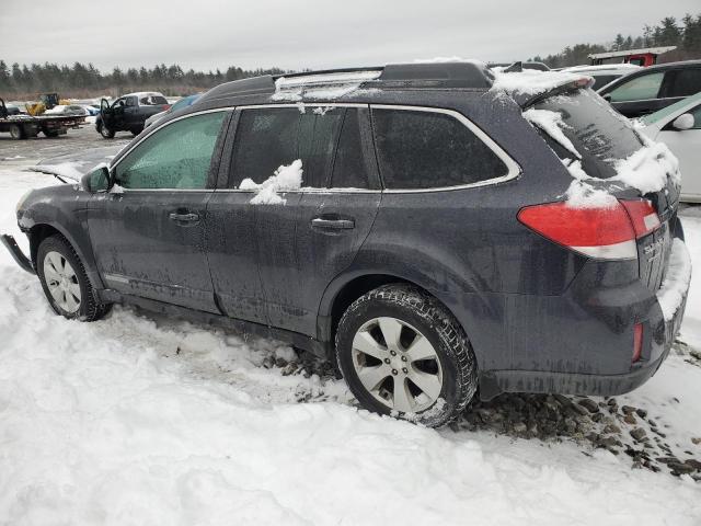 4S4BRCLC2B3314901 - 2011 SUBARU OUTBACK 2.5I LIMITED BLUE photo 2