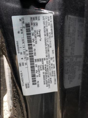 1FADP3E20JL255410 - 2018 FORD FOCUS S CHARCOAL photo 12