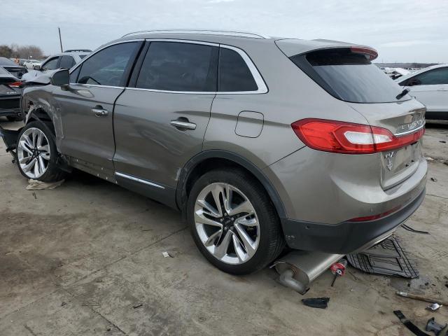 2LMPJ6LPXGBL62269 - 2016 LINCOLN MKX RESERVE Boz foto 2