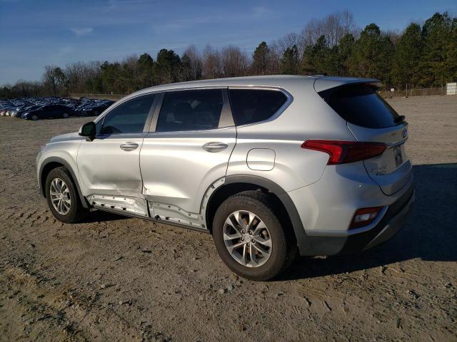 5NMS23AD5KH035979 - 2019 HYUNDAI SANTA FE SE SILVER photo 2