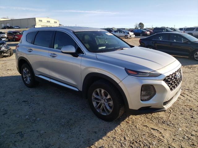 5NMS23AD5KH035979 - 2019 HYUNDAI SANTA FE SE SILVER photo 4