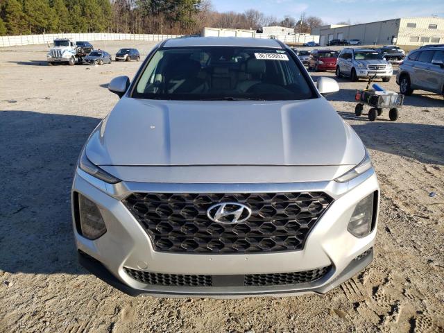 5NMS23AD5KH035979 - 2019 HYUNDAI SANTA FE SE SILVER photo 5