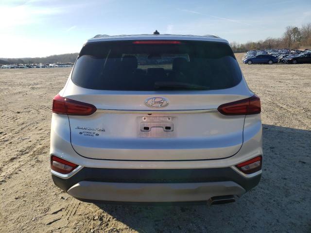 5NMS23AD5KH035979 - 2019 HYUNDAI SANTA FE SE SILVER photo 6