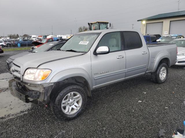 5TBET34146S530505 - 2006 TOYOTA TUNDRA DOUBLE CAB SR5 SILVER photo 1