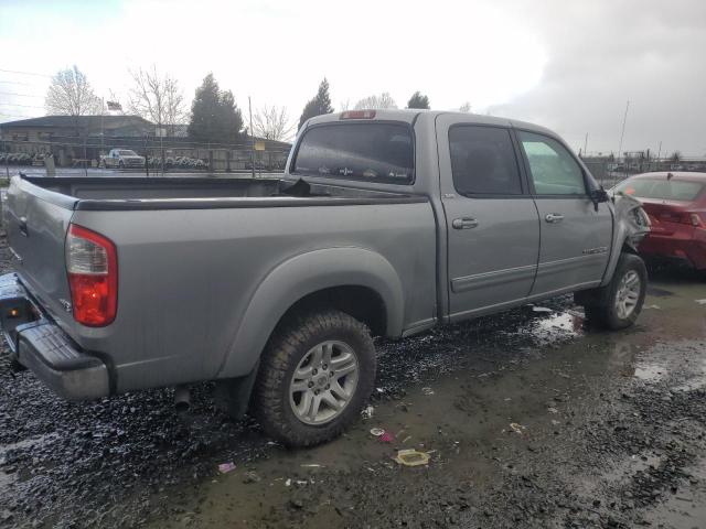 5TBET34146S530505 - 2006 TOYOTA TUNDRA DOUBLE CAB SR5 SILVER photo 3