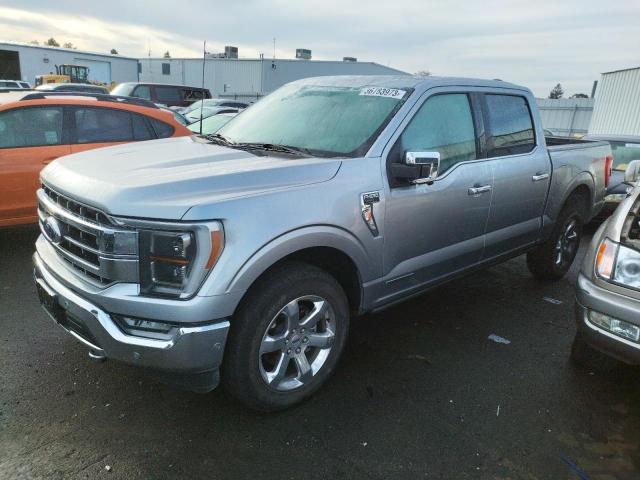 1FTFW1ED0MFC89491 - 2021 FORD F150 SUPER SILVER photo 1
