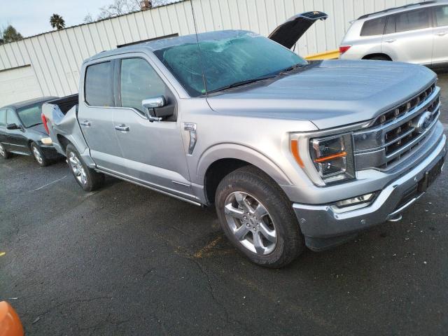 1FTFW1ED0MFC89491 - 2021 FORD F150 SUPER SILVER photo 4