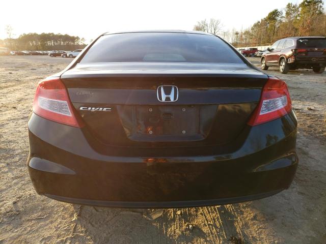 2HGFG3B54DH502755 - 2013 HONDA CIVIC LX BLACK photo 6