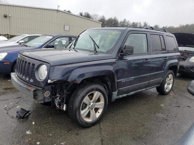 1C4NJRFB5ED852876 - 2014 JEEP PATRIOT LATITUDE BLUE photo 1