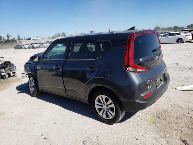 KNDJ23AU7N7812041 - 2022 KIA SOUL LX GRAY photo 2