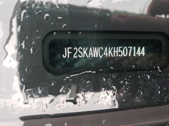 JF2SKAWC4KH507144 - 2019 SUBARU FORESTER TOURING 黑色 照片 13