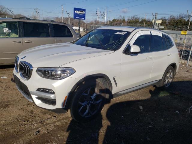 5UXTY5C06L9D68506 - 2020 BMW X3 XDRIVE30I WHITE photo 1