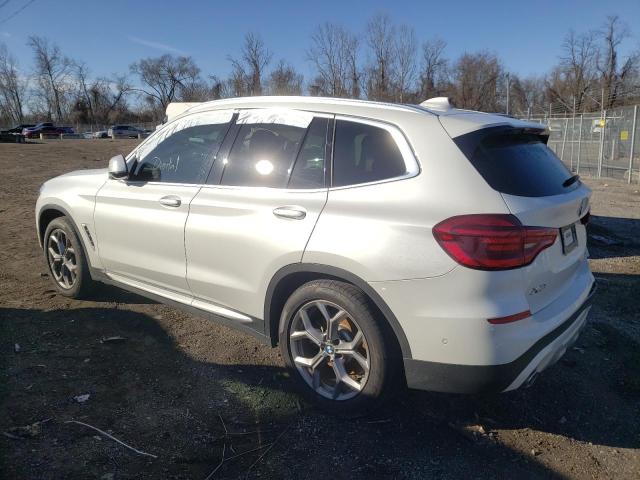 5UXTY5C06L9D68506 - 2020 BMW X3 XDRIVE30I WHITE photo 2