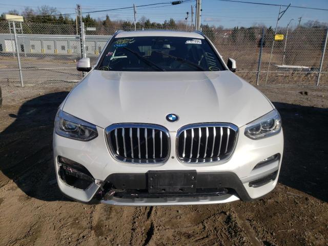 5UXTY5C06L9D68506 - 2020 BMW X3 XDRIVE30I WHITE photo 5